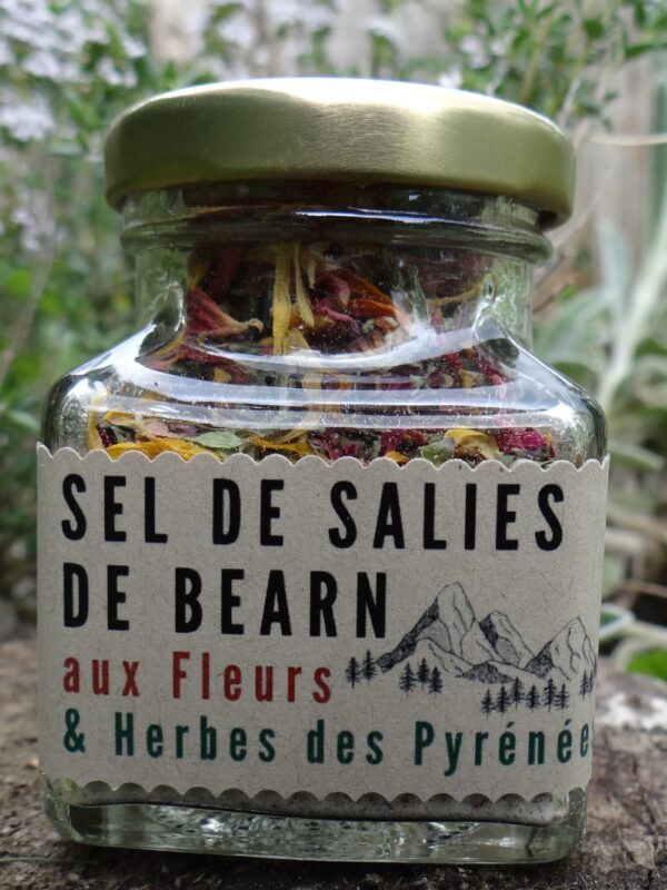 Sels aux fleurs carre